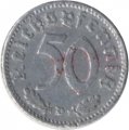 Третий Рейх 50 рейхспфеннигов 1940 год (D)