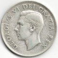 Канада 50 центов 1952 год