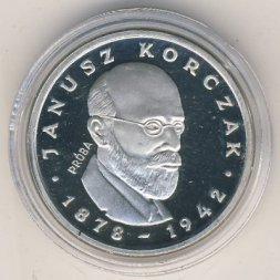 Польша 100 злотых 1978 год - Януш Корчак (пробник)