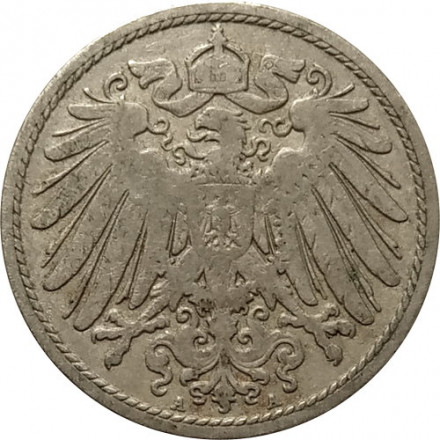 Германия 10 пфеннигов 1900 год (A)