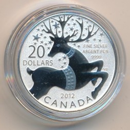 Канада 20 долларов 2012 год