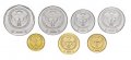 Набор из 7 монет Кыргызстан 2008 - 2009 год - Регулярный выпуск