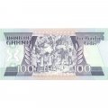 Гана 100 седи 1986 год UNC