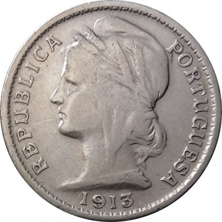 Португалия 20 сентаво 1913 год