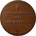 Настольная медаль Армения 1977. Лос-Анджелес