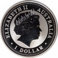 Австралия 1 доллар 2004 год - Восточный календарь. Год Обезьяны