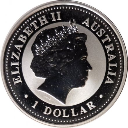 Австралия 1 доллар 2004 год - Восточный календарь. Год Обезьяны