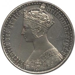Великобритания 1 крона 1847 год