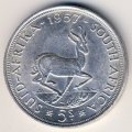 ЮАР 5 шиллингов 1957 год