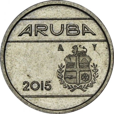 Аруба 10 центов 2015 год