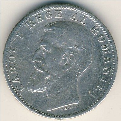 Румыния 1 лей 1900 год