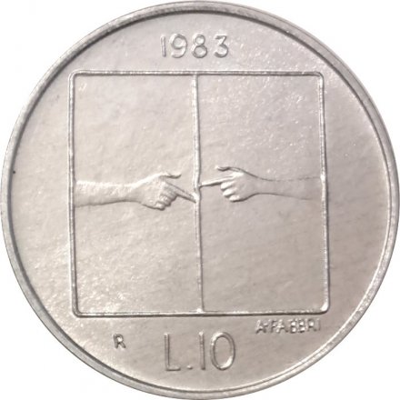 Сан-Марино 10 лир 1983 год - Ядерная угроза