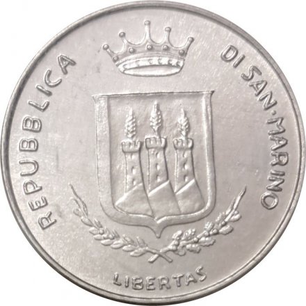 Сан-Марино 10 лир 1983 год - Ядерная угроза