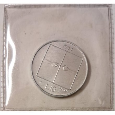 Сан-Марино 10 лир 1983 год - Ядерная угроза