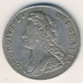 Великобритания 1/2 кроны 1732 год