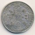 Великобритания 1/2 кроны 1732 год