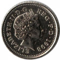Великобритания 5 пенсов 1998 год