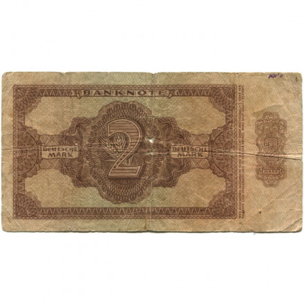 ГДР 2 марки 1948 год - G