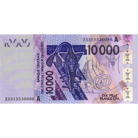 Кот-д`Ивуар 10000 франков 2003 год (A) - UNC
