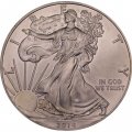 США 1 доллар 2014 год - Шагающая свобода (без отметки МД)
