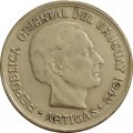 Уругвай 1 песо 1942 год - XF