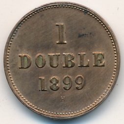 Гернси 1 дубль 1899 год