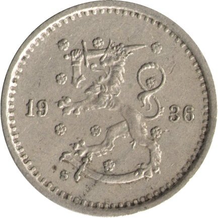 Финляндия 50 пенни 1936 год