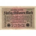 Германия (Веймарская Республика) 50000000 (50 миллионов) марок 1923 год - VF+