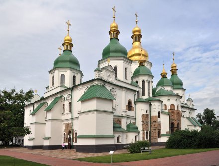 Украина 2 Гривны 2001 год - Ярослав Мудрый. Софийский собор (Стельмах)
