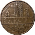 Франция 10 франков 1974 год