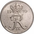 Дания 10 эре 1970 год