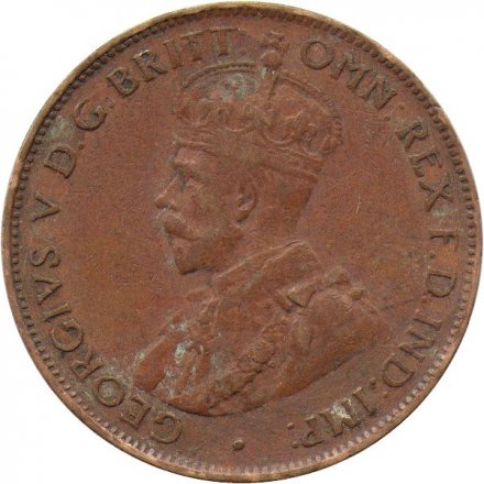 Австралия 1/2 пенни 1936 год