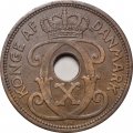 Дания 5 эре 1935 год