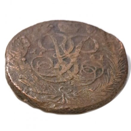 5 копеек 1761 год (без букв) Елизавета Петровна (1741 - 1762) - F
