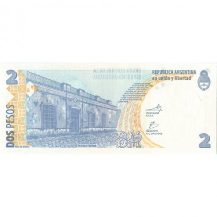 Аргентина 2 песо 2003-2011 год - Бартоломе Митре. Музей Митре UNC