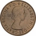 Великобритания 1 пенни 1967 год