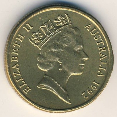 Австралия 1 доллар 1992 год