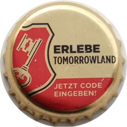Пивная пробка Германия - Erlebe Tomorrowland Jetzt Code. Becks