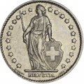 Швейцария 1 франк 1978 год