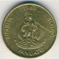 Вануату 1 вату 1983 год