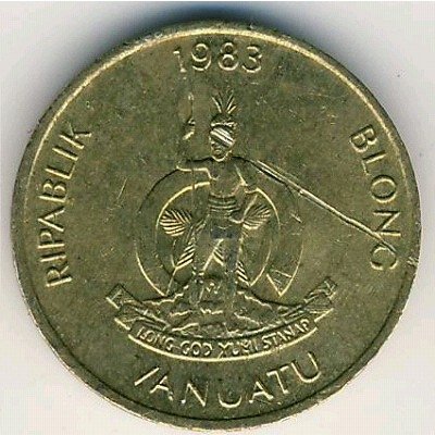 Вануату 1 вату 1983 год
