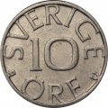 Швеция 10 эре 1982 год - Король Карл XVI Густав