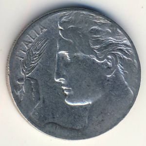 Италия 20 чентезимо 1920 год (старый тип)