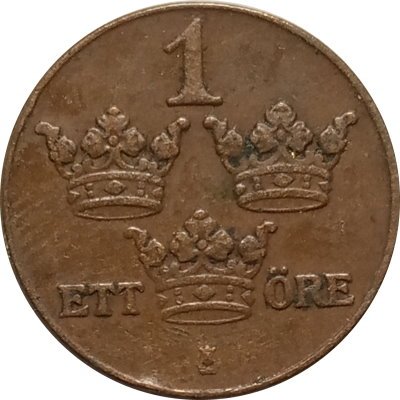 Швеция 1 эре 1932 год