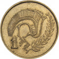 Кипр 1 цент 1990 год