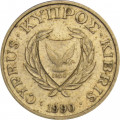 Кипр 1 цент 1990 год