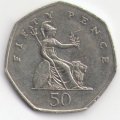 Великобритания 50 пенсов 2006 год