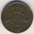 Швеция 1 эре 1761 год