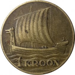 Эстония 1 крона 1934 год