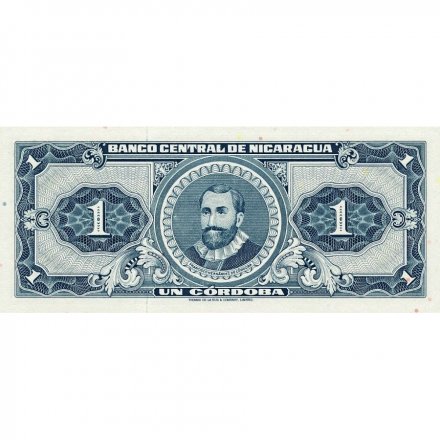 Никарагуа 1 кордоба 1968 год - UNC